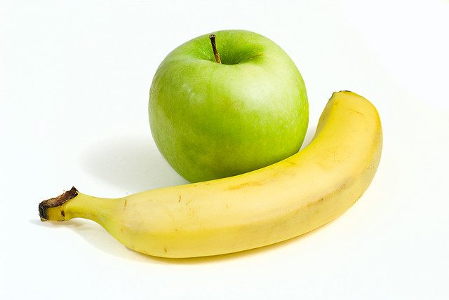 banan æble